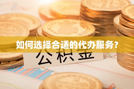 突泉如何选择合适的代办服务？