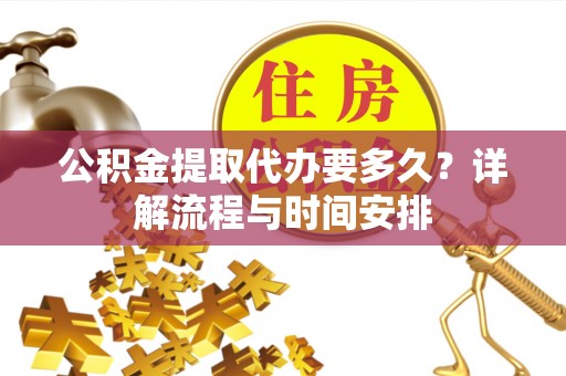 突泉公积金提取代办要多久？详解流程与时间安排