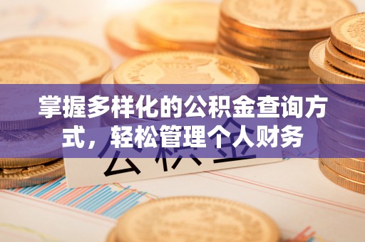 突泉掌握多样化的公积金查询方式，轻松管理个人财务