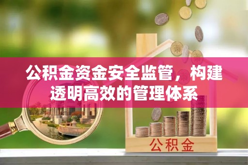 突泉公积金资金安全监管，构建透明高效的管理体系