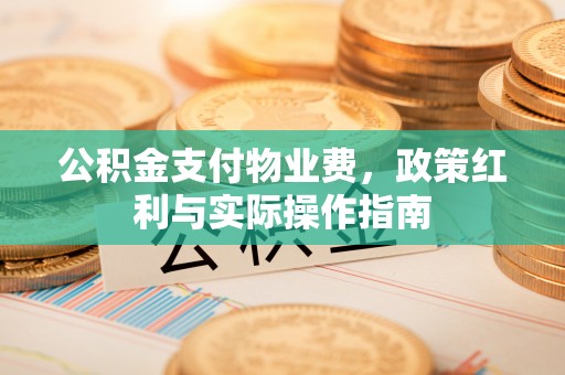 突泉公积金支付物业费，政策红利与实际操作指南