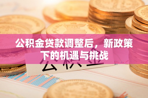 突泉公积金贷款调整后，新政策下的机遇与挑战