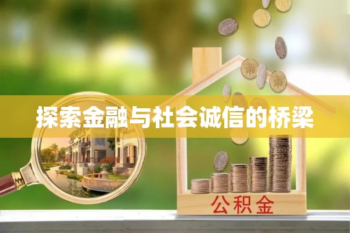 突泉探索金融与社会诚信的桥梁