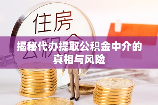 突泉揭秘代办提取公积金中介的真相与风险