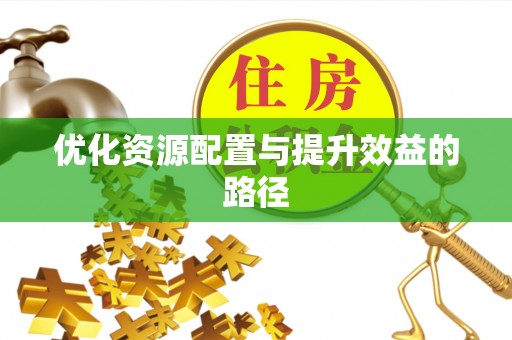 突泉优化资源配置与提升效益的路径