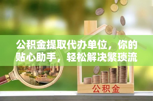 突泉公积金提取代办单位，你的贴心助手，轻松解决繁琐流程