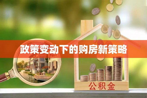 突泉政策变动下的购房新策略
